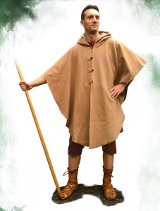 Undones (sokken), braccae (broek) en paenula (mantel/jas). Deze soldaat is klaar voor de herfst!